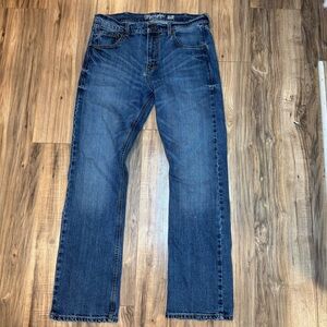 Wrangler Retro Slim Bootcut Mens Blue Jeans Size 34x34 RN 130273 In Good Cond